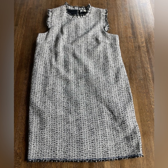 Anthropologie Eri + Ali Tweed Dress - size LP - Picture 3 of 11